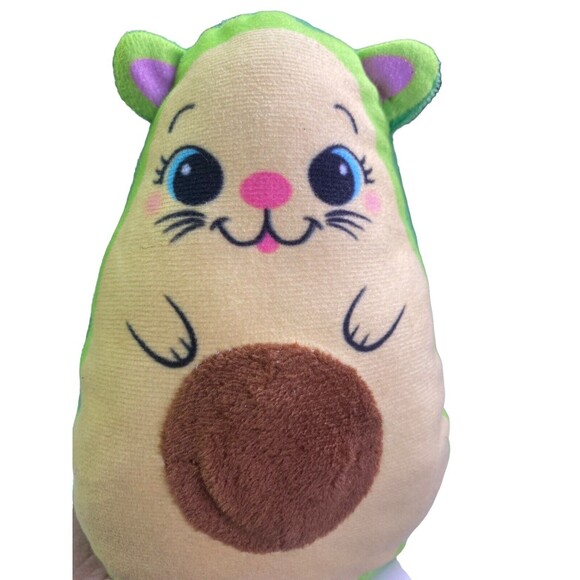 Toy Works Avocado Character 7" Plush Stuffed Animal Plush Veggie Fruit - Picture 10 of 13